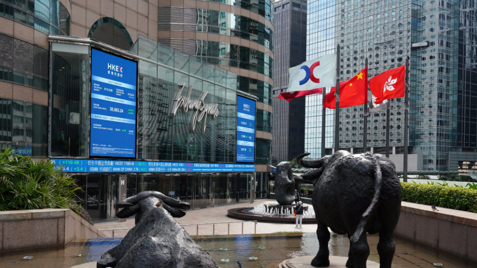 港股大涨 恒生科技指数涨超5%