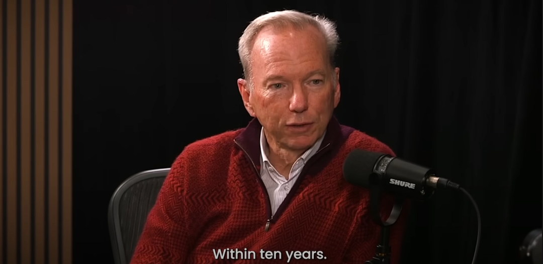 对话谷歌前 CEO Eric Schmidt：数字超智能将在十年内到来，AI 将创造更多更高薪的工作