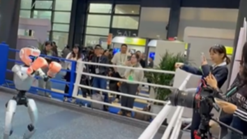 机器人拳击赛亮相乌镇