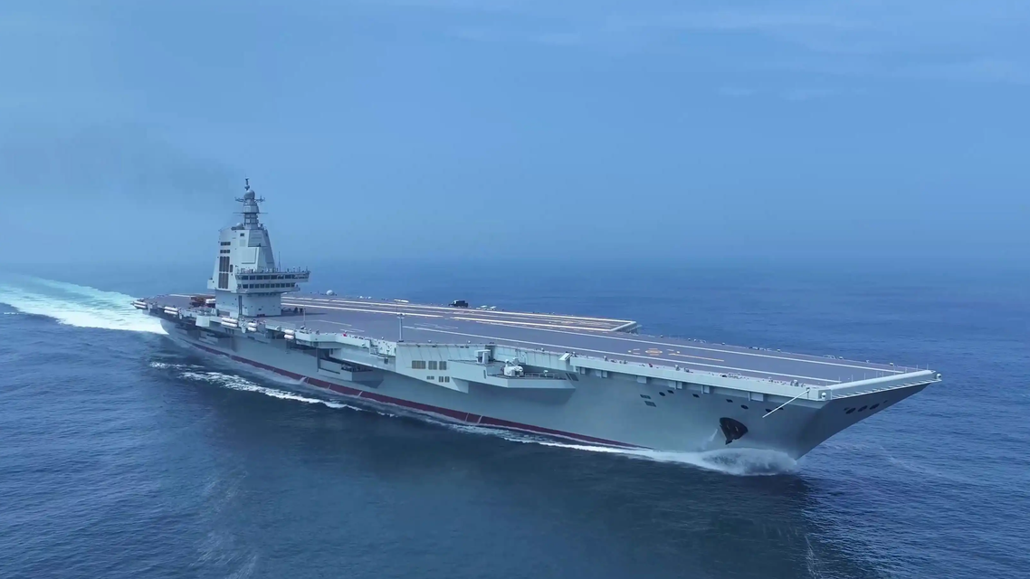 福建舰是中国完全自主设计建造