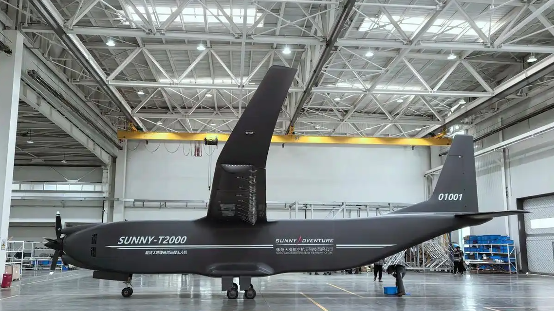 这款无人机能运2吨货物