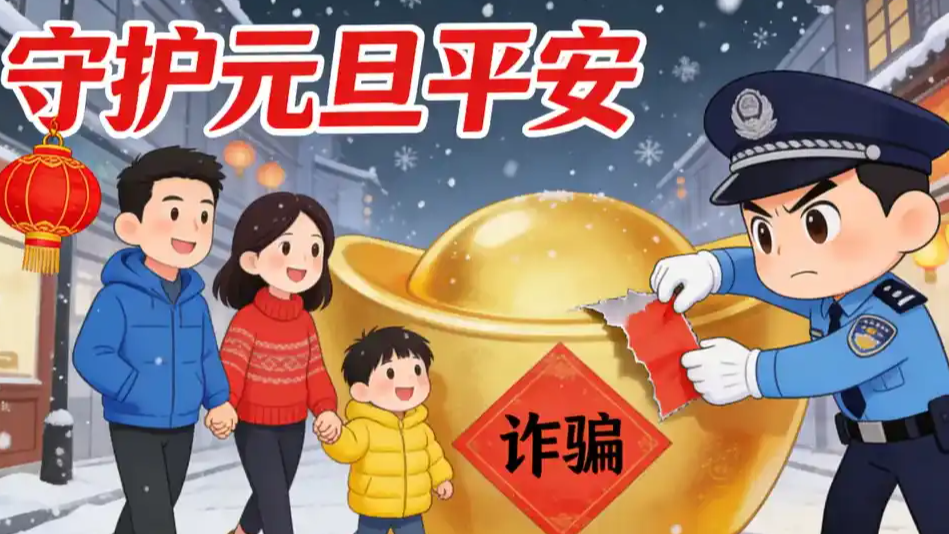 元旦消费警惕扫码领红包诱导信息