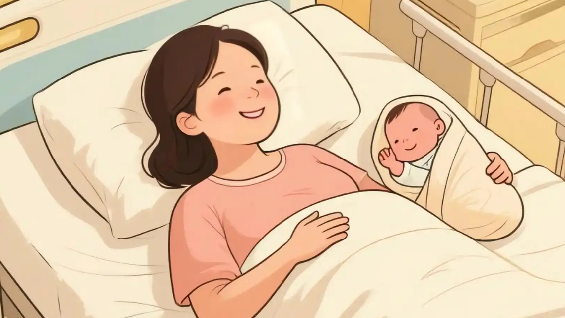 59岁女子回应高龄产子